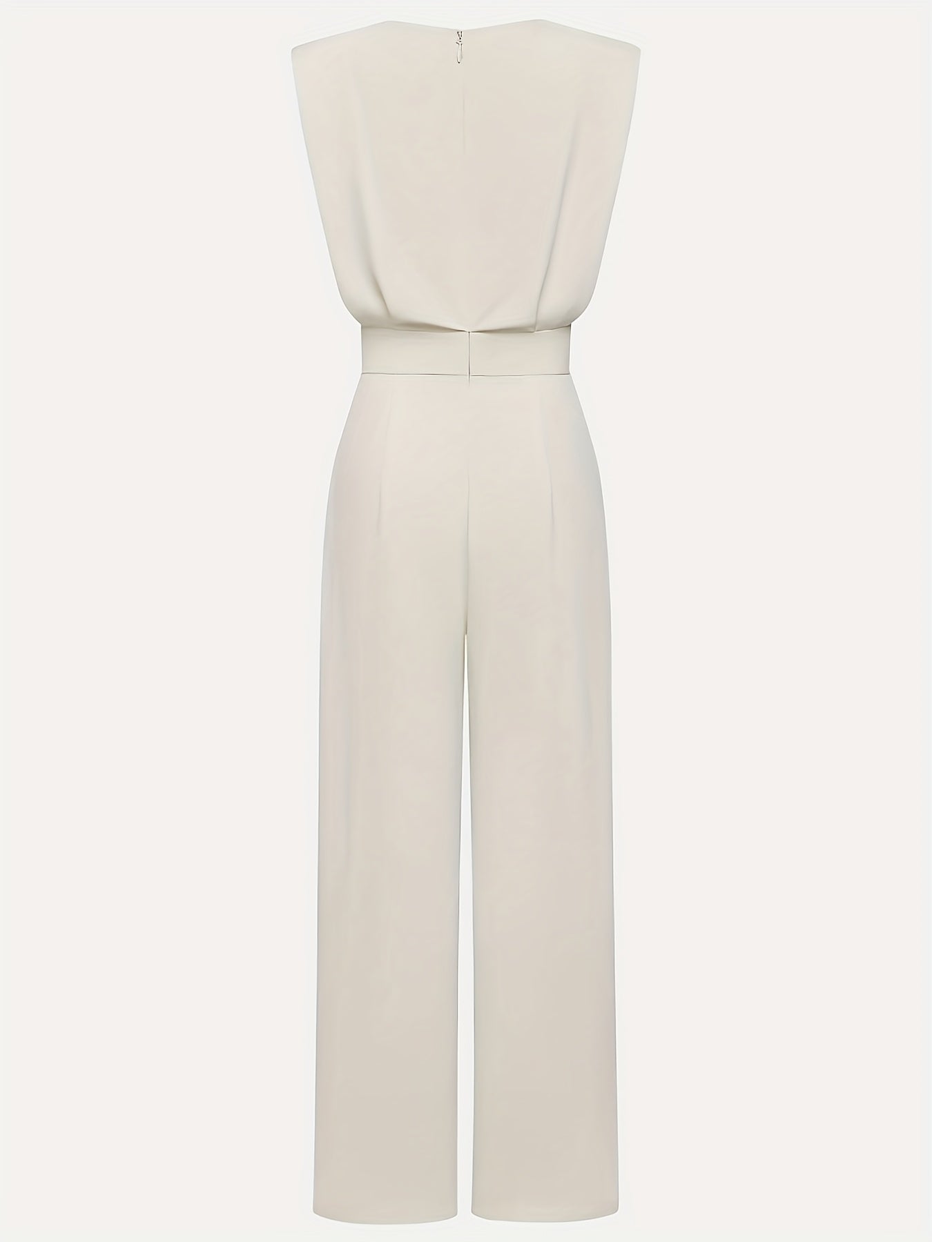 Yoselin | Mouwloze Jumpsuit met wijde pijpen voor dames - Elegant eendelig broekpak