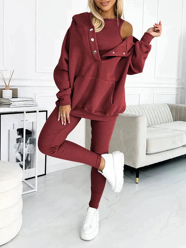Rhiavelle | Comfortabele trainingspak voor dames – Casual loungewear, sportkleding