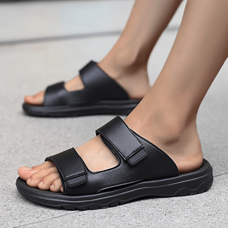 Gaxon | Herenslippers - Ademende Open-Teen Zomerslippers met EVA-zool met demping