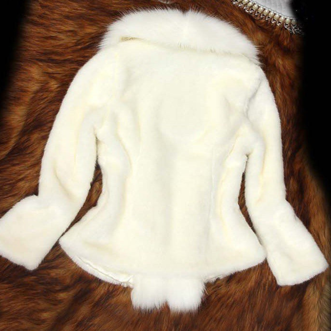 Maaike | Dames bontjas voor de winter – zachte, warme en elegante jas voor koud weer