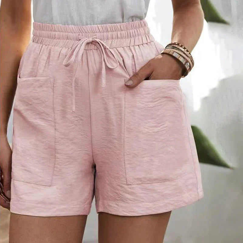 Alya | Casual Shorts voor dames - Lichtgewicht, ademend, hoge taille