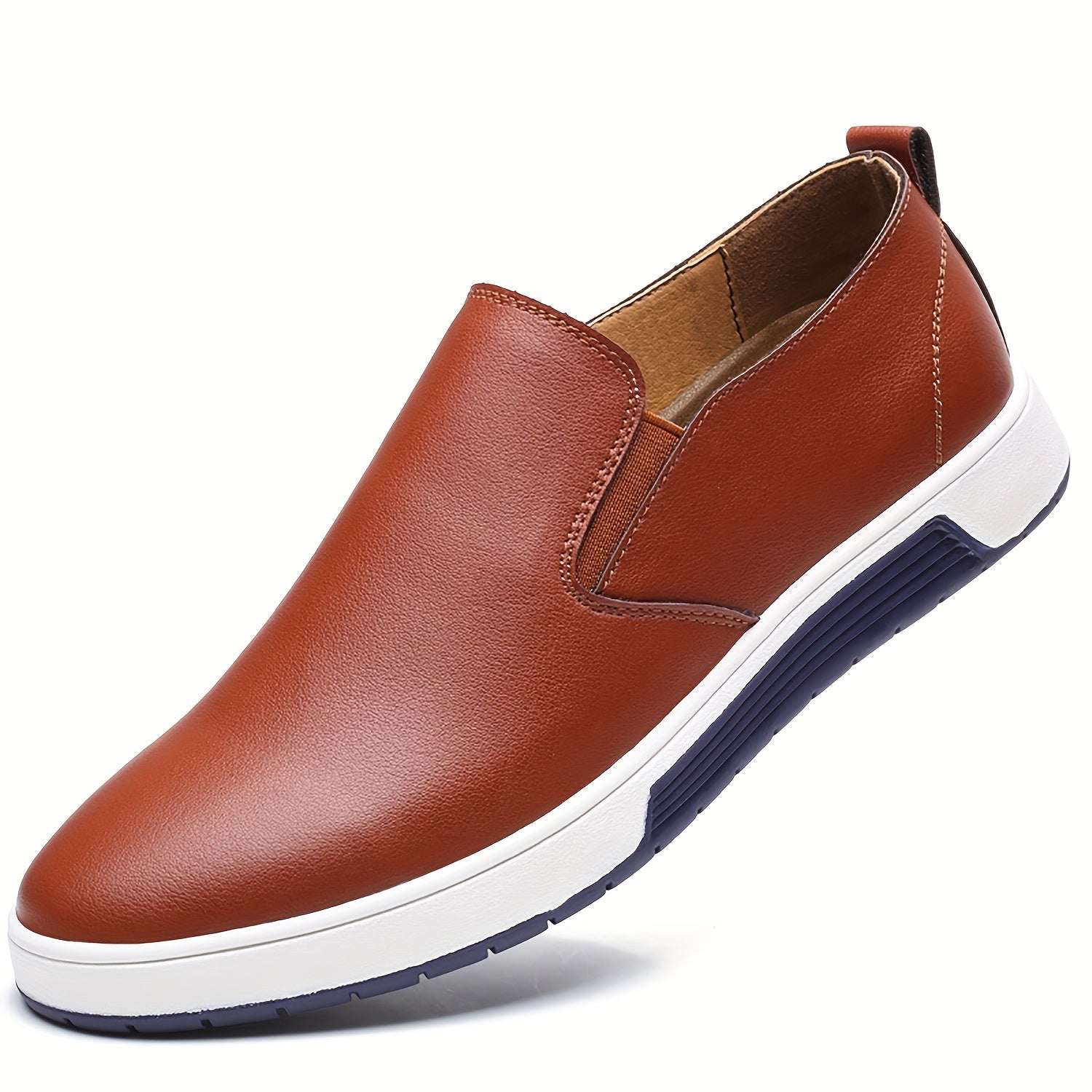Winsor | Leren herenschoenen - Casual geklede schoenen, comfortabele zachte zool