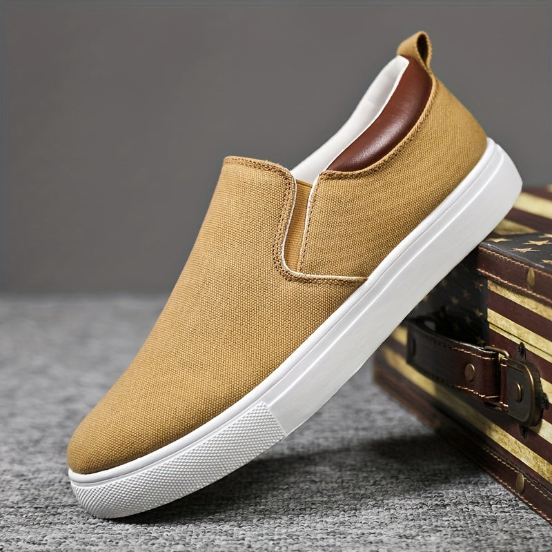 Grivon | Canvas herenschoenen - lichtgewicht casual schoenen, ademend comfort