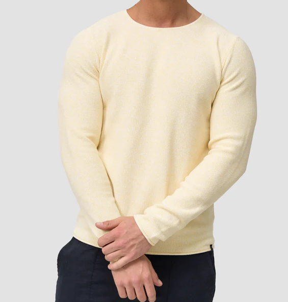 Lorvric | Klassieke herentrui met ronde hals – Lichtgewicht, ademende gebreide pullover, casual top