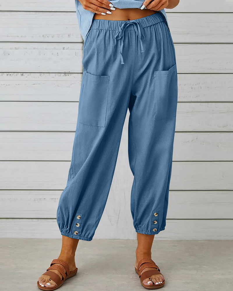 Zivah | Damesbroek met losse pasvorm - Ademende, casual stijl voor dagelijks comfort