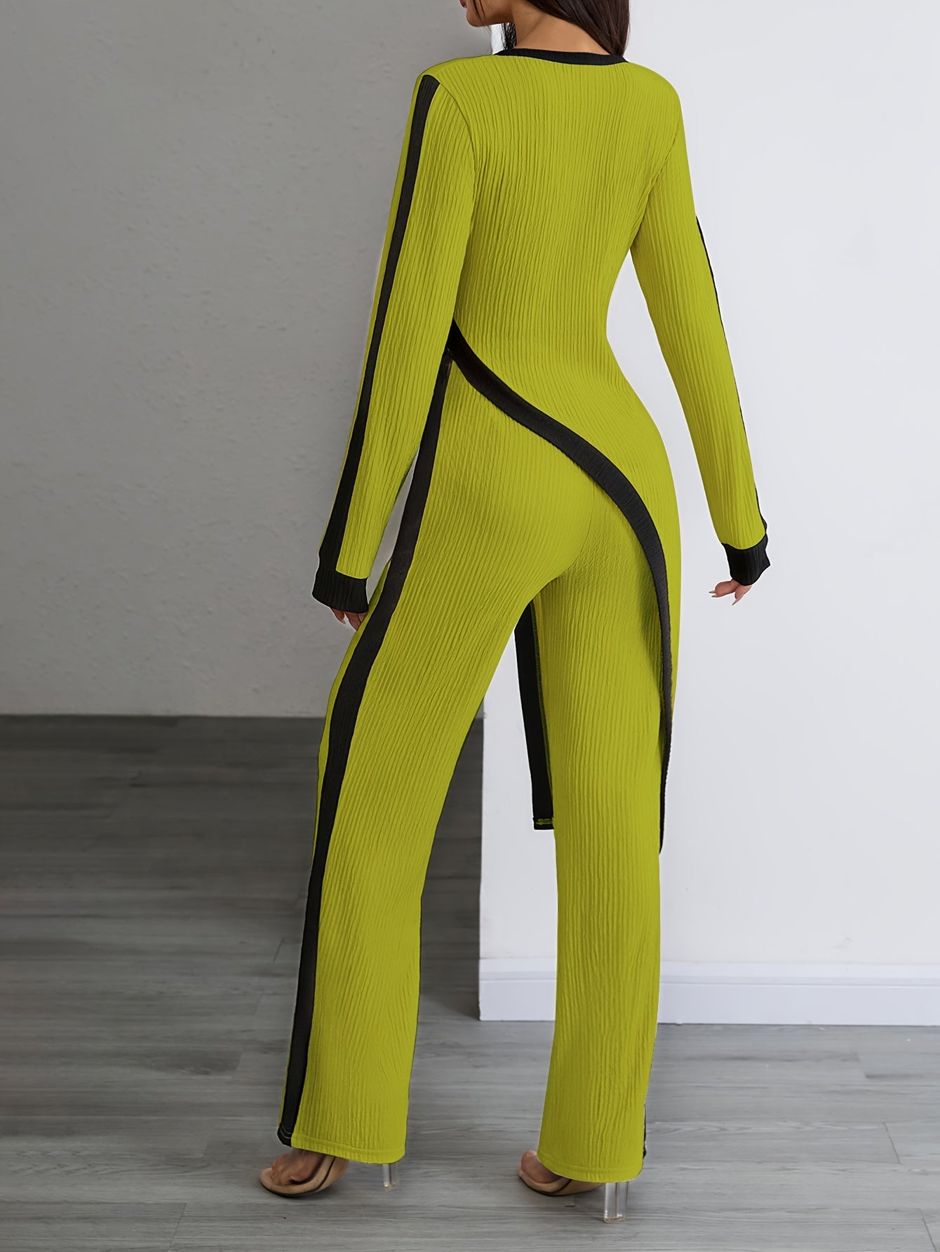 Irelia | Damescollectie met lange mouwen en wijde broek - elegante lente outfit