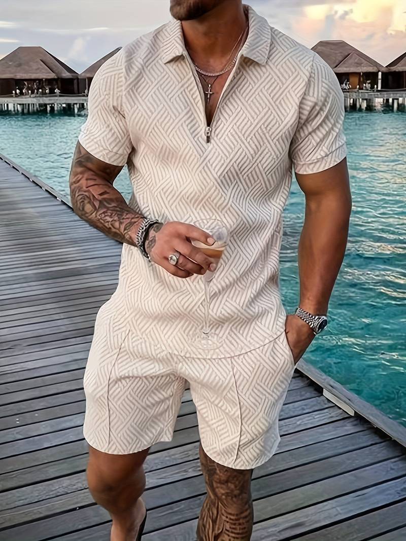 Olavi | Zomerset 2-delig heren - Stijlvol Outfit