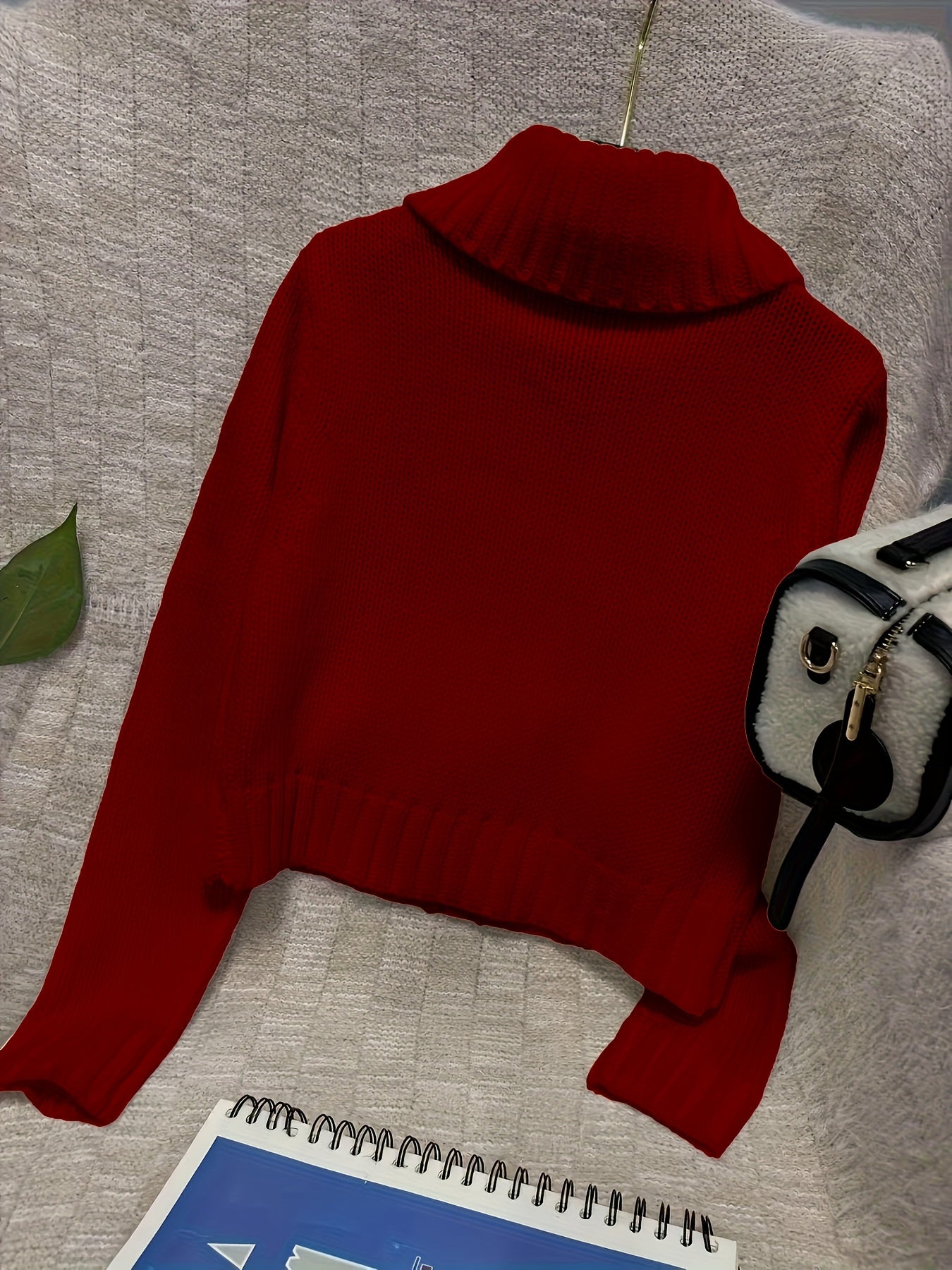 Althaea | Slim-Fit damesvest trui - meerdere knopen, grote rits, opstaande kraag, gebreide top met lange mouwen