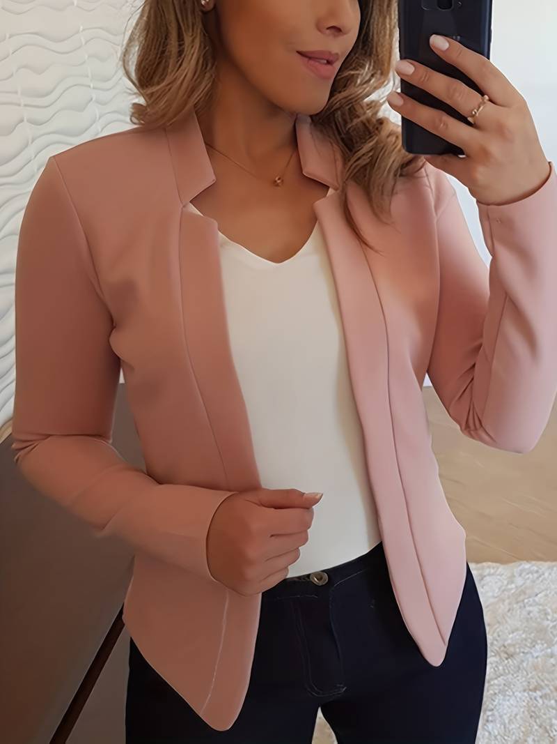 Bexley | Elegante blazer met open voorkant voor dames - Chic op maat voor professionele en casual looks