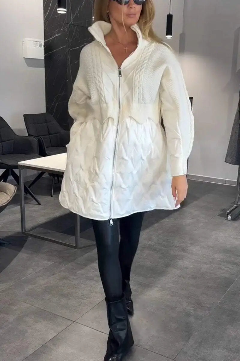 Ulara | Plush Cozy Jacket voor dames – Lichtgewicht, warme en stijlvolle winterjas