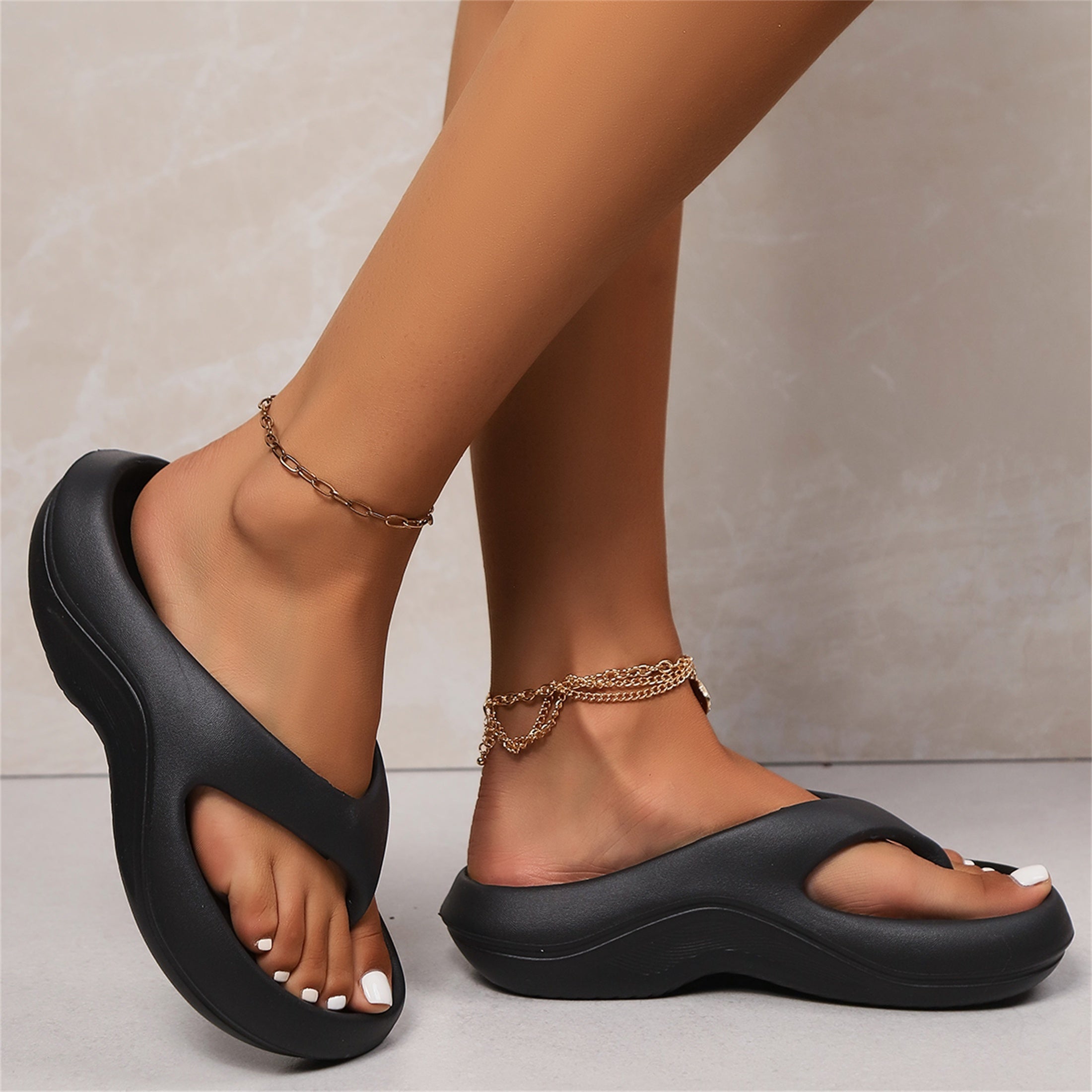 Soleva | Dames Orthopedische EVA Slippers - Lichtgewicht, Steunzool, Zachte Zool