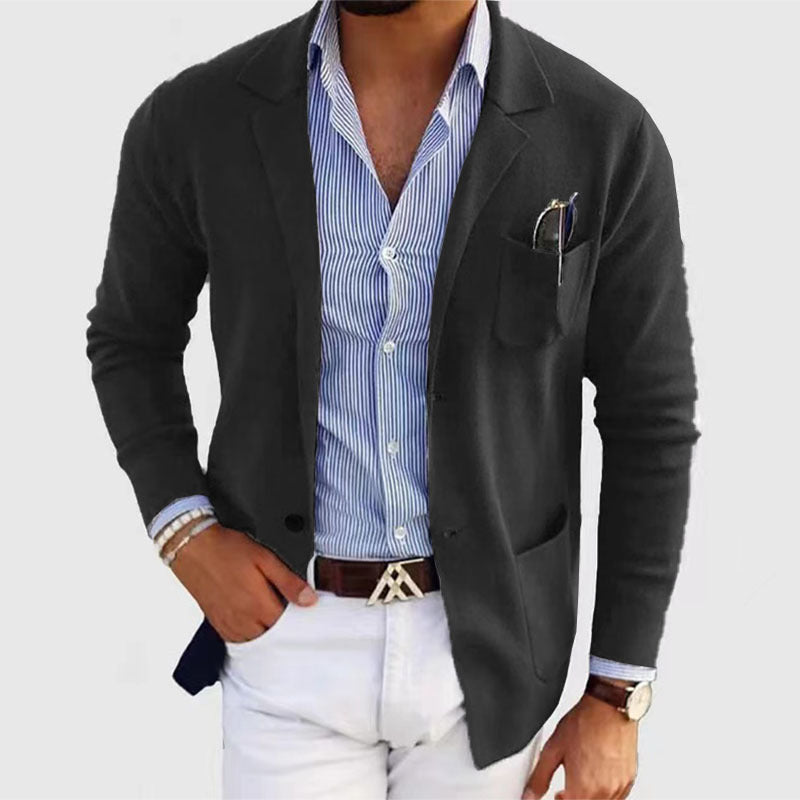 Werrin | Casual Polyester Blazer voor heren - Lichtgewicht ademend jack, slim fit sportjasje