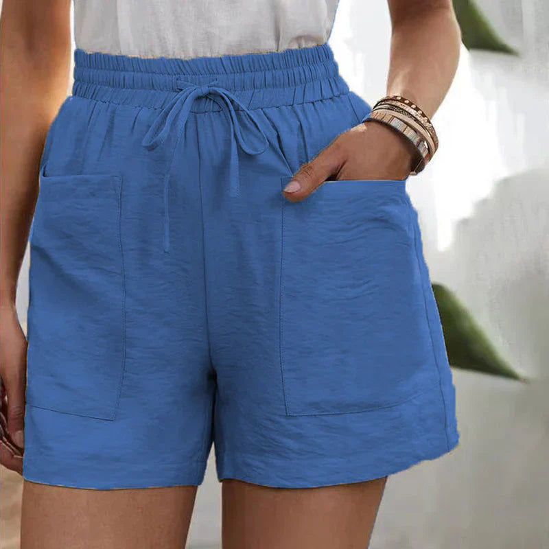 Alya | Casual Shorts voor dames - Lichtgewicht, ademend, hoge taille
