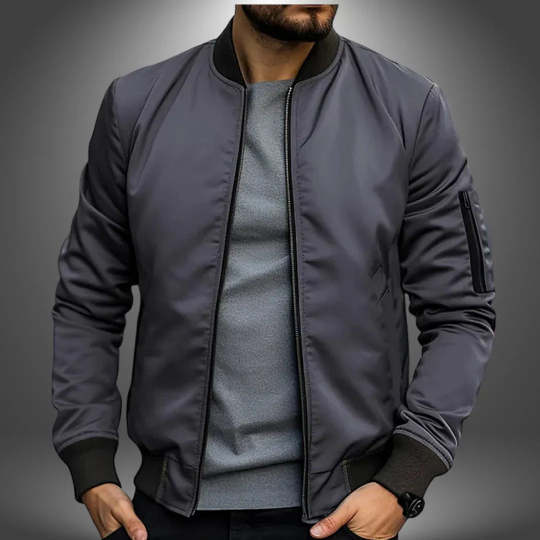 Rovanic | Lichtgewicht herenjack - Casual bomber, windjack, comfortabele bovenkleding