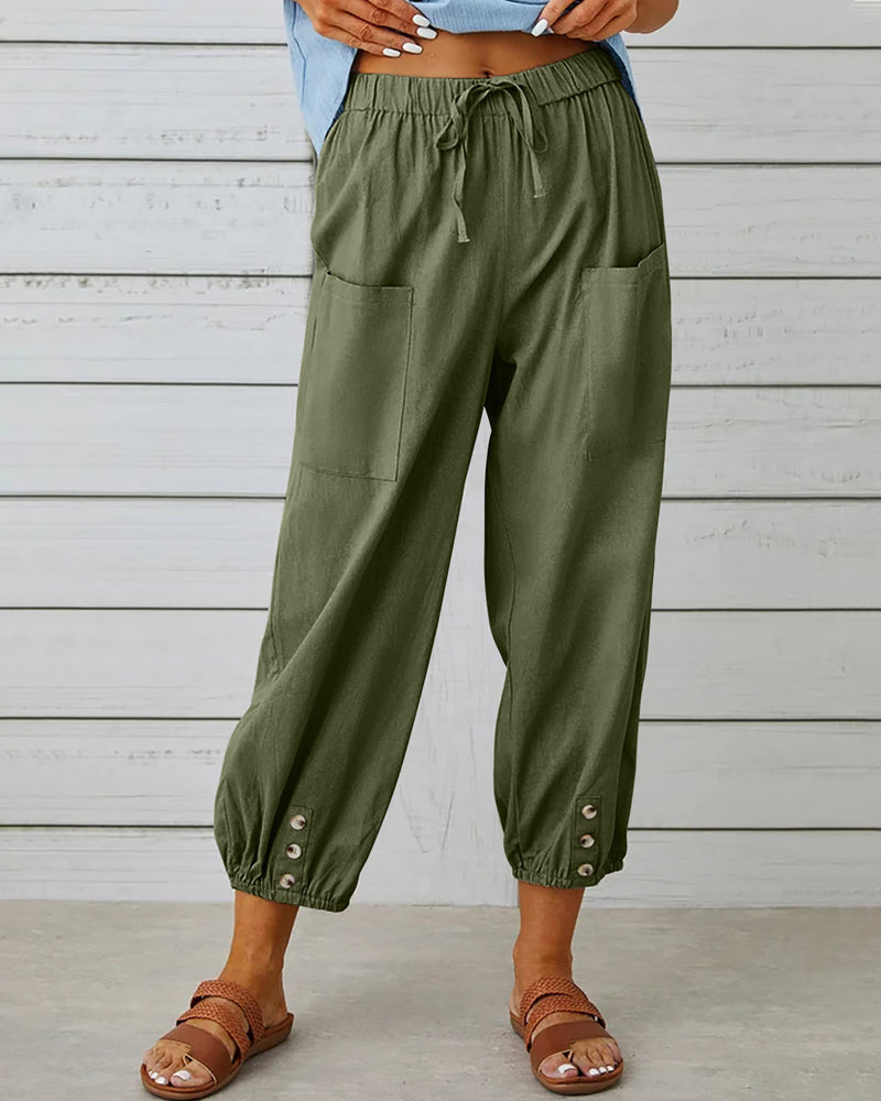Zivah | Damesbroek met losse pasvorm - Ademende, casual stijl voor dagelijks comfort