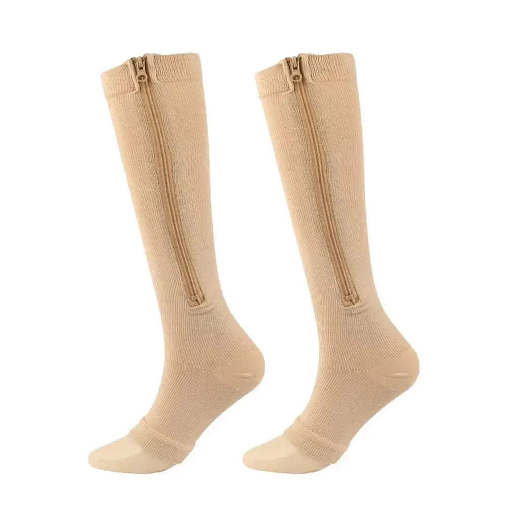 SootheSox | Easy-zip compressiekousen – De hele dag comfort, bloedsomloop en ondersteuning