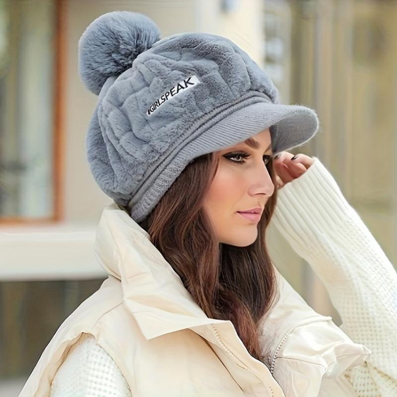CozyBrim | Warme wintermuts voor dames – korte rand, zachte en isolerende beanie voor koud weer
