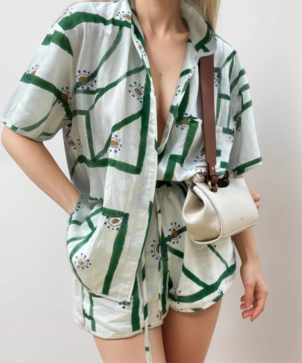 Olena | Bedrukte zomerset voor dames - Casual strandkleding & zomeroutfit