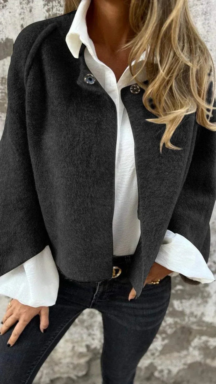 Grelynn | Oversized wollen vest – Elegante, stijlvolle gebreide trui, gezellig voor in de herfst en winter