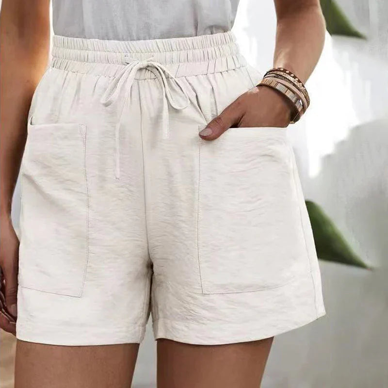 Alya | Casual Shorts voor dames - Lichtgewicht, ademend, hoge taille