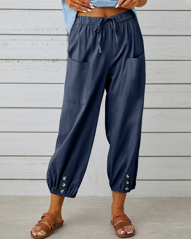 Zivah | Damesbroek met losse pasvorm - Ademende, casual stijl voor dagelijks comfort