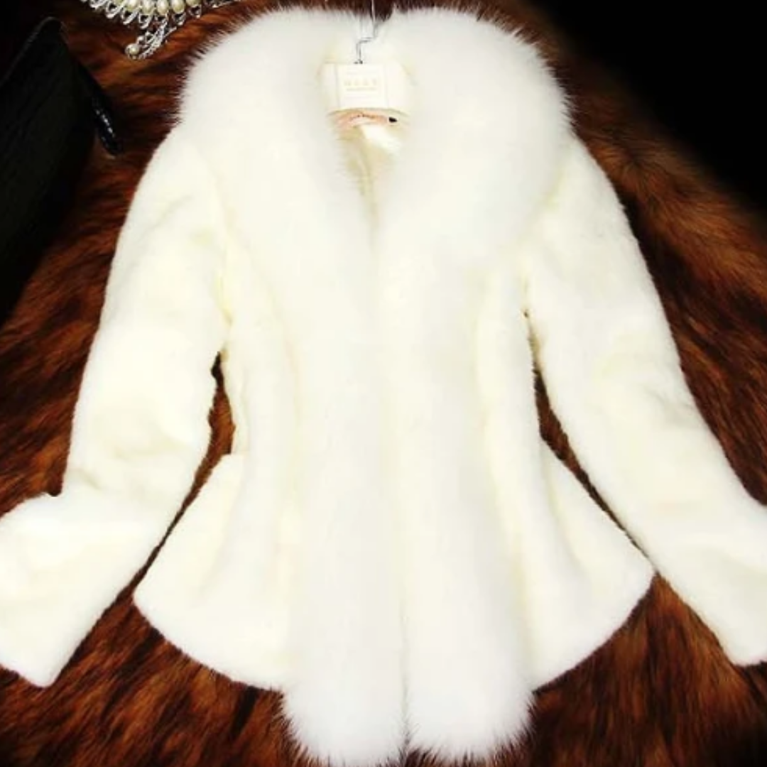 Maaike | Dames bontjas voor de winter – zachte, warme en elegante jas voor koud weer