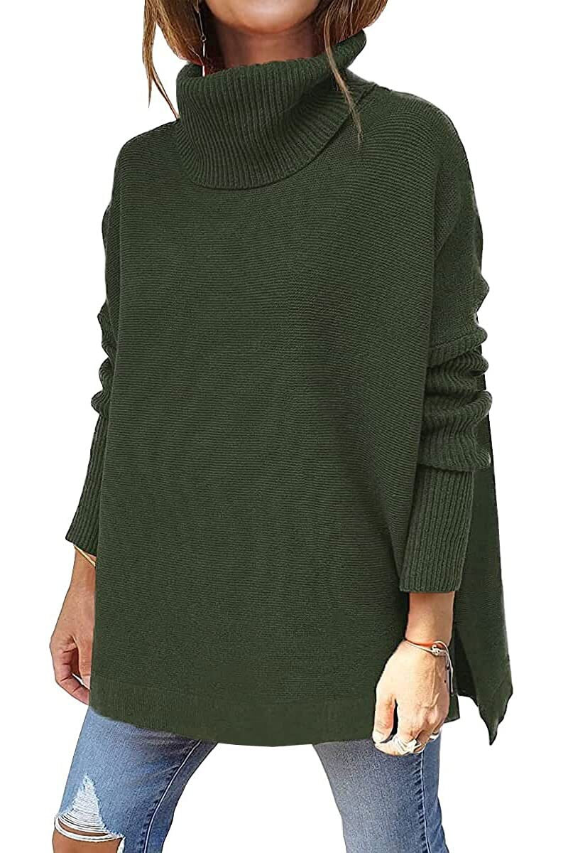Tarelle | Premium coltrui voor dames, comfortabel gebreid, relaxte pasvorm, wintertop