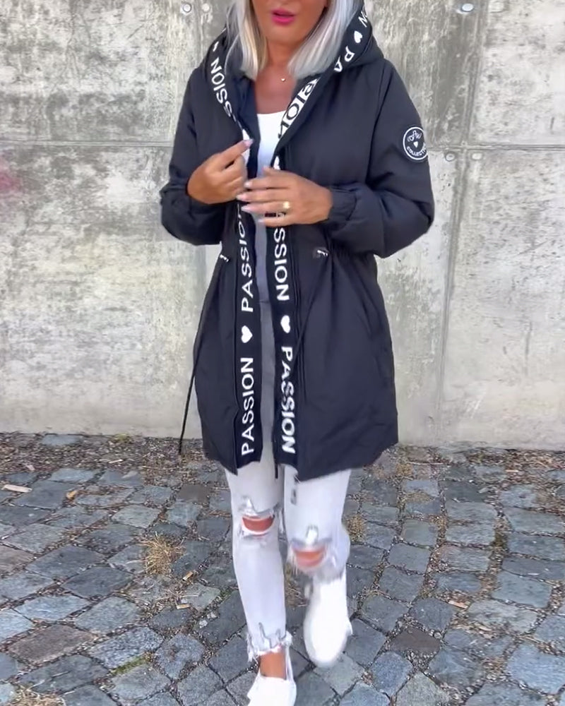 Breaen | Stijlvolle waterdichte regenjas met capuchon – Lichtgewicht trenchcoat met capuchon