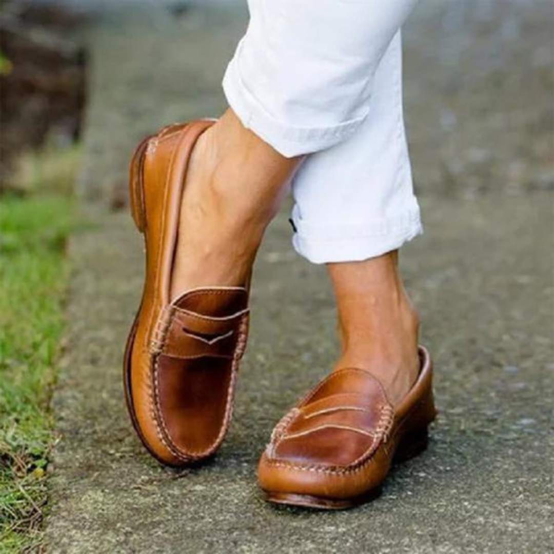Joska | Leren Loafers voor Vrouwen - Elegante Slip-On Schoenen voor Casual & Formele Dragen