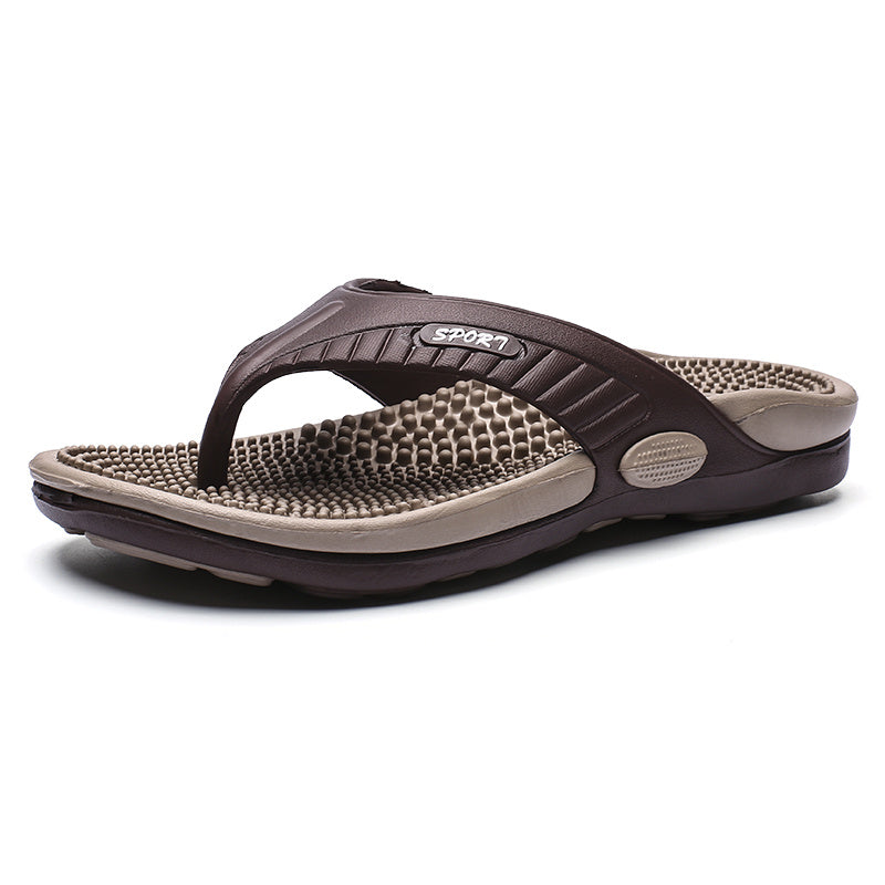 SolePulse | Acupressuur Massage Sandalen - Unisex Slippers met Steunzool, Schokabsorptie