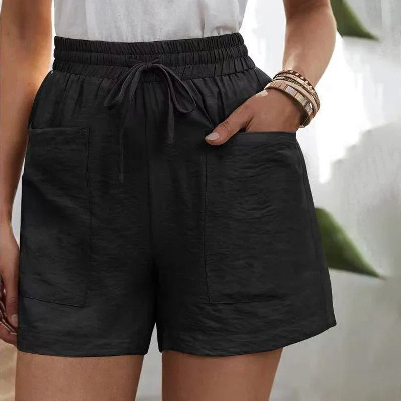 Alya | Casual Shorts voor dames - Lichtgewicht, ademend, hoge taille