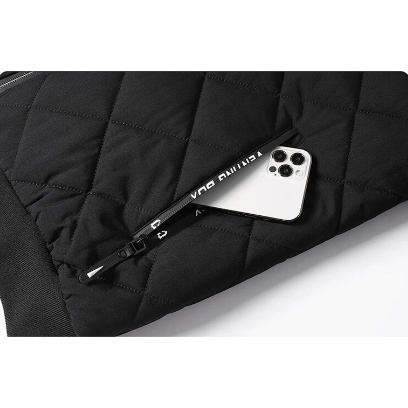 Jonte | Heren pufferjas met capuchon – Lichtgewicht gewatteerde winterjas, warme casual bovenkleding