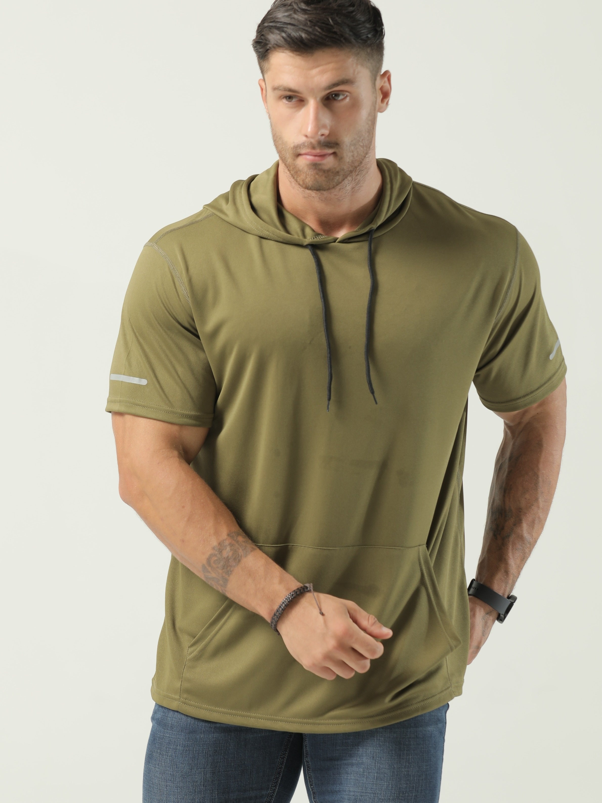 Galvin | Sneldrogende, ademende hoodie voor heren - Casual activewear