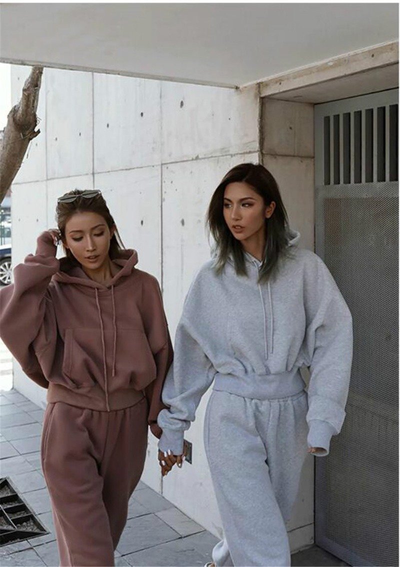 Amistra | Dames sportkleding met lange mouwen - Casual Tweedelig Outfit, Athletic & Vrijetijdskleding