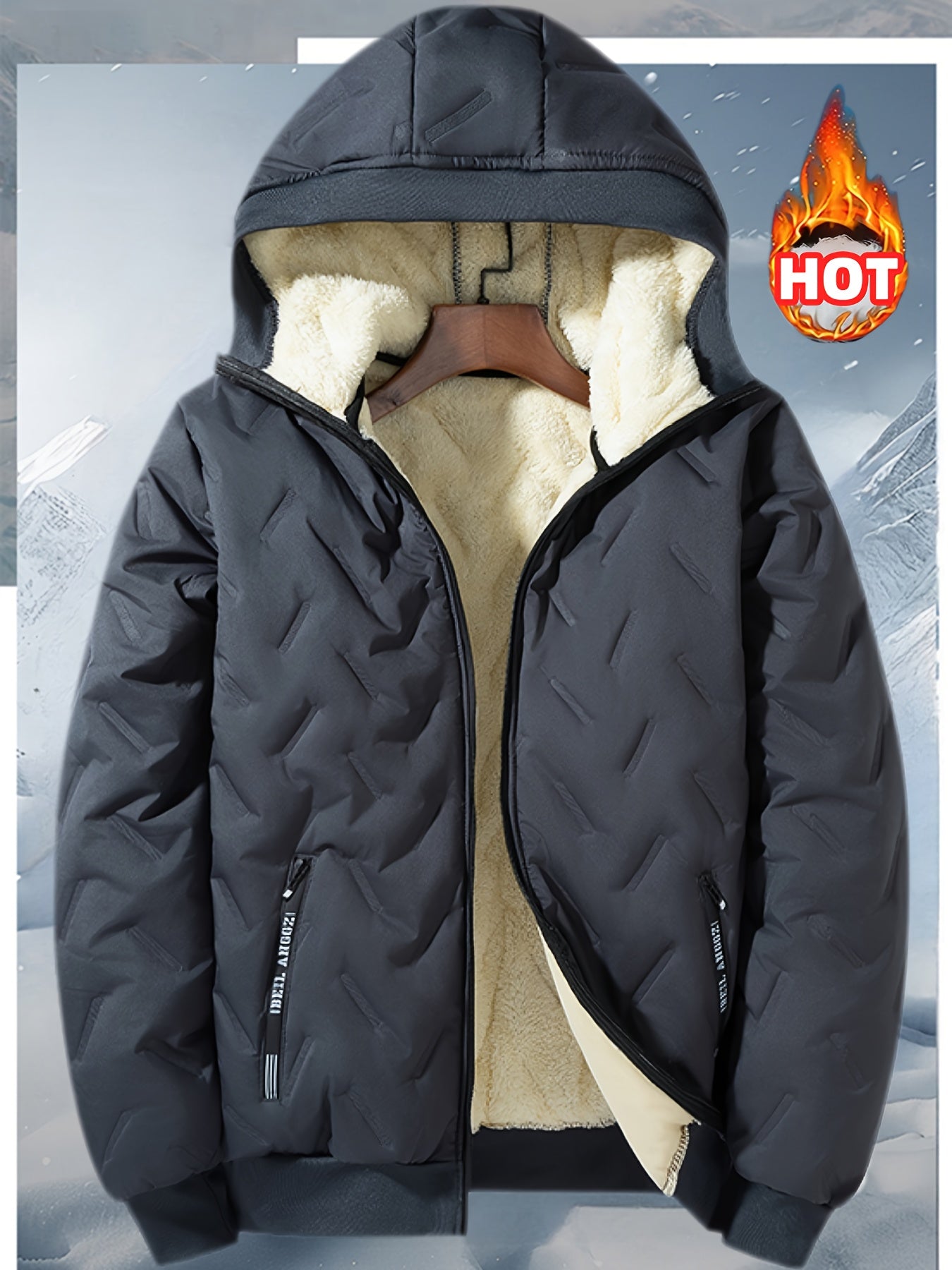 Tariq | Casual herenjas – Lichtgewicht modieuze jas met ritssluiting