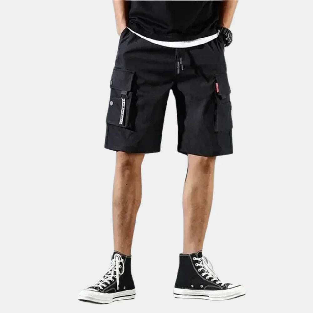 Strider | Heren Cargo Korte Broek - Zomer Korte Broek met Meerdere Zakken, Outdoor/Streetwear Stijl