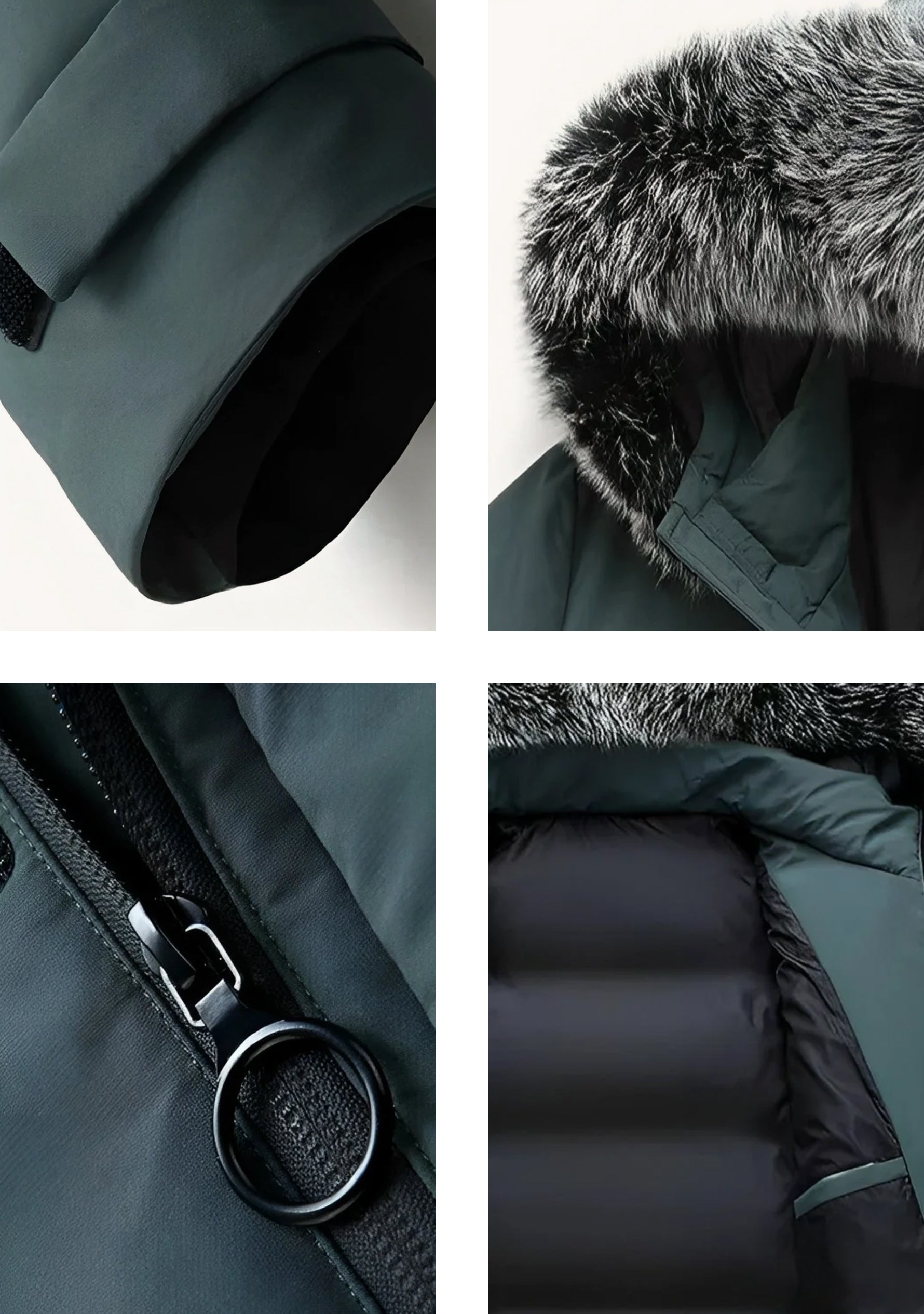 Seraina | Gezellig winterjack voor dames met capuchon van imitatiebont – Warme, stijlvolle, waterdichte outdoorjas