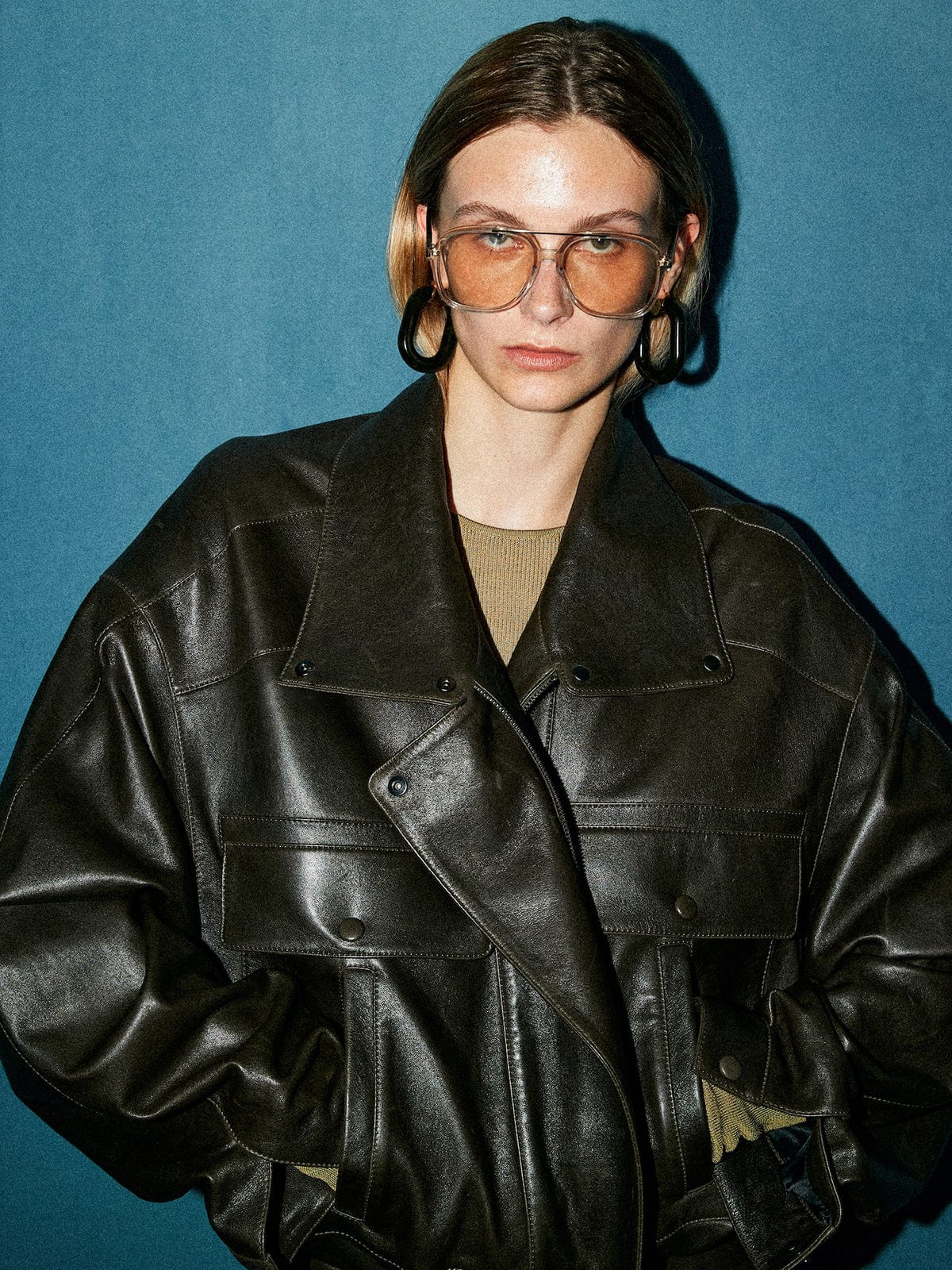 Cynelle | Multifunctioneel kunstleren damesjack – Casual warme bovenkleding