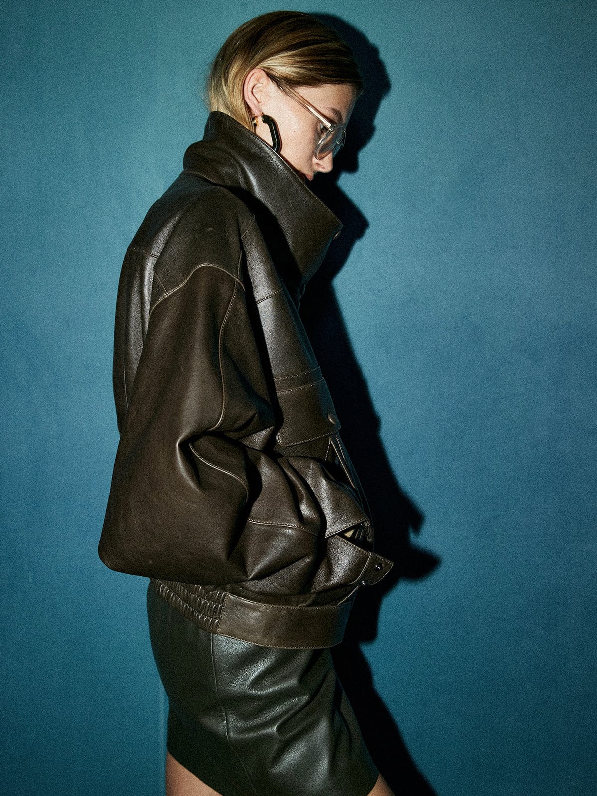 Cynelle | Multifunctioneel kunstleren damesjack – Casual warme bovenkleding