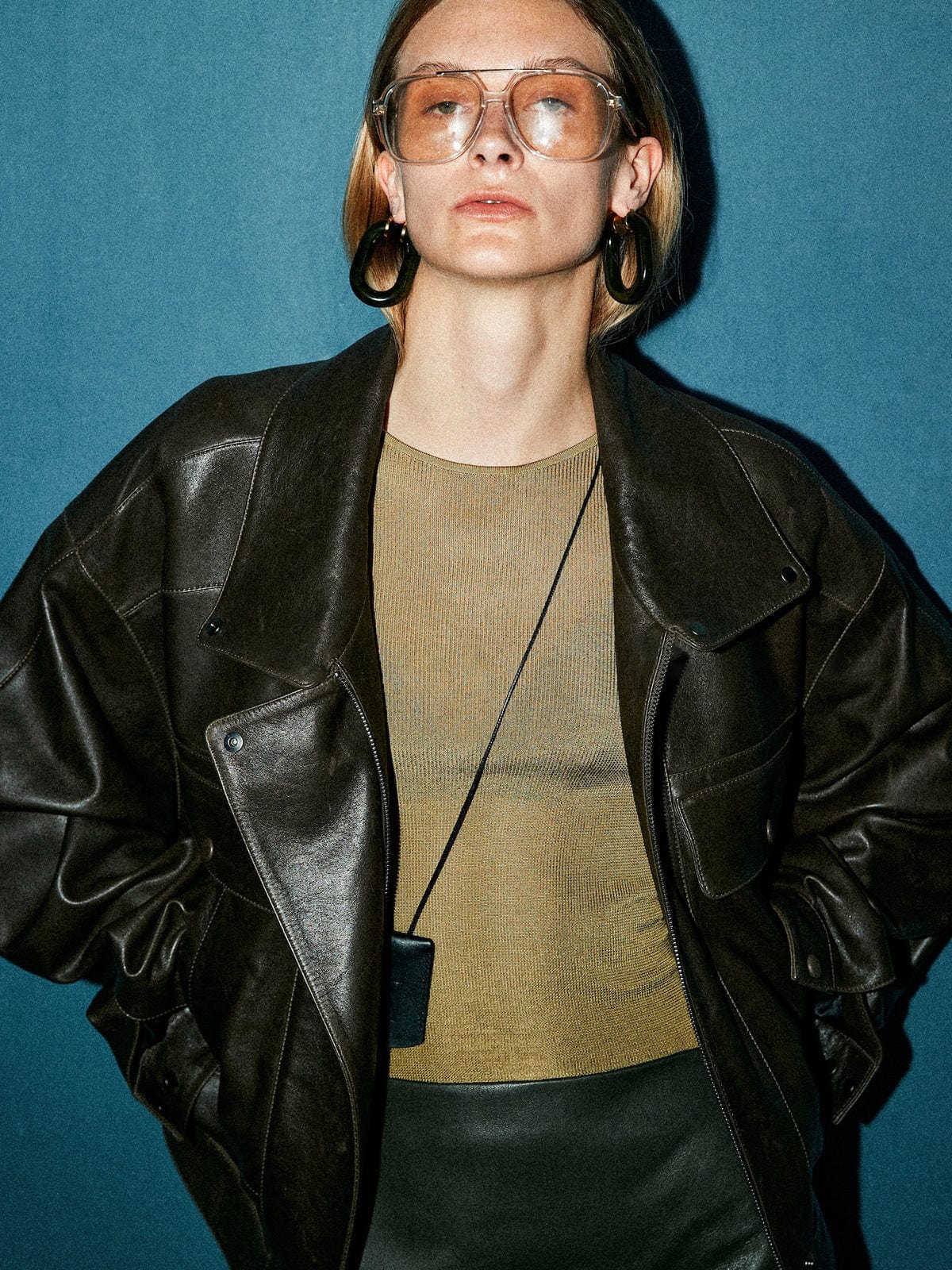 Cynelle | Multifunctioneel kunstleren damesjack – Casual warme bovenkleding