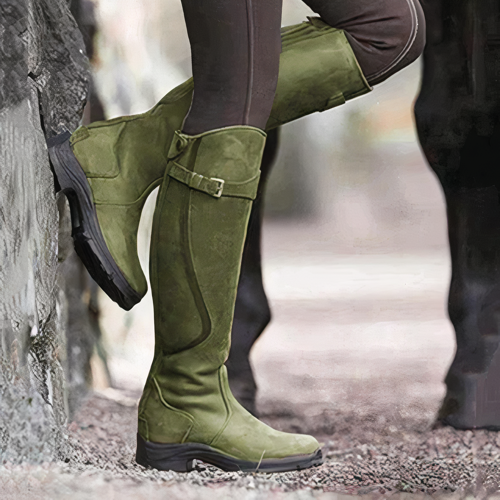 Driselle | Waterdichte kniehoge laarzen voor dames – antislip, duurzaam, warme winterlaarzen