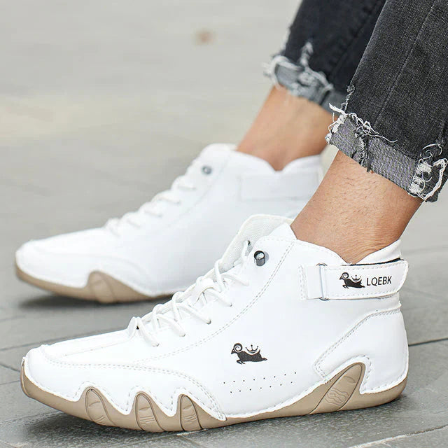 Bootrek | Heren Suède Enkellaars Sneakers – Stijlvolle Casual Boots met Slijtvaste Antislip Zool