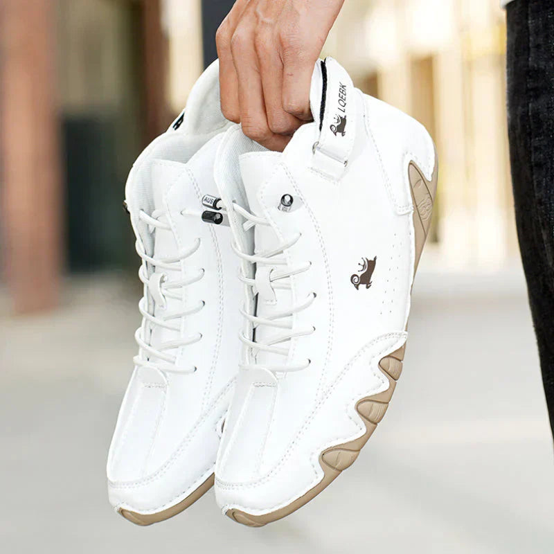 Bootrek | Heren Suède Enkellaars Sneakers – Stijlvolle Casual Boots met Slijtvaste Antislip Zool