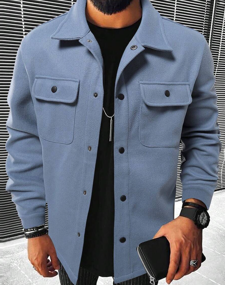 Sylric | Warme herenoverhemd met lange mouwen - Casual Flanellen Overhemd, Zachte Knusse Stof