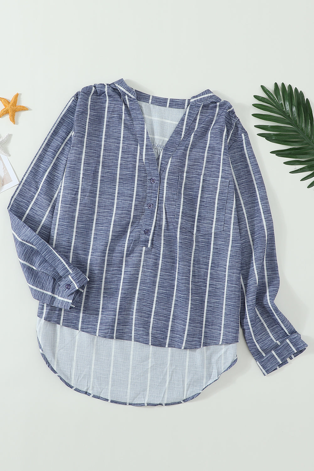 Elysia | Gestreepte casual blouse met lange mouwen voor dames