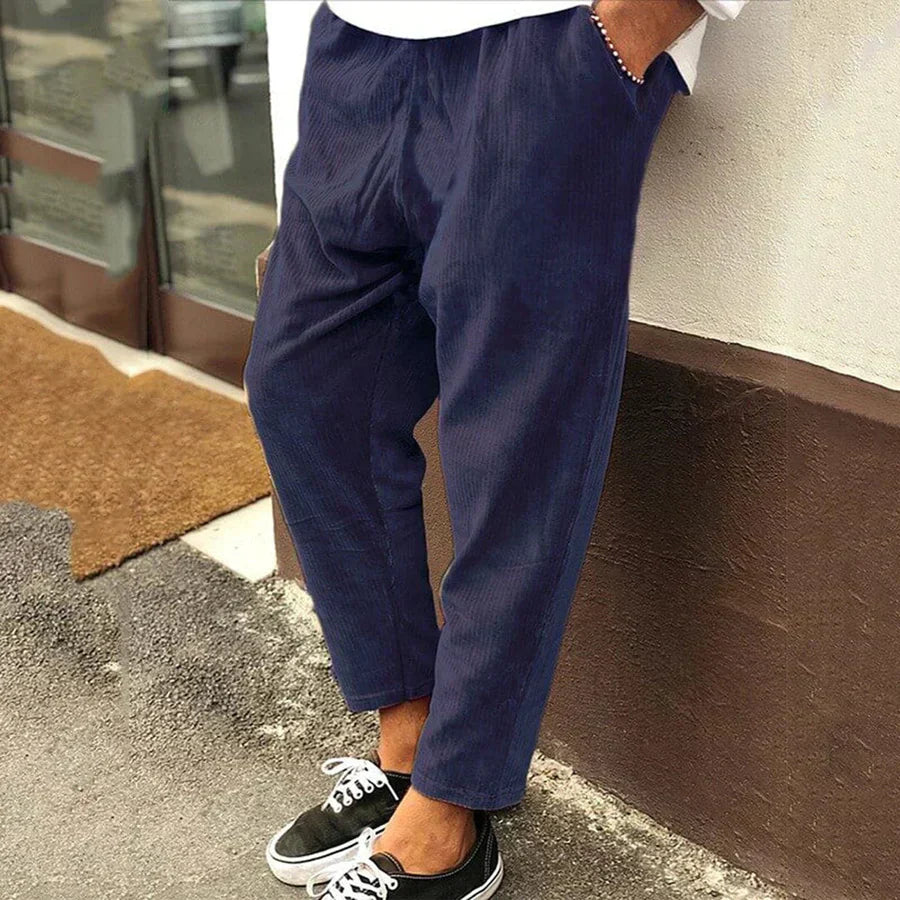 Jaka | Relaxed-Fit herenbroek - Lichtgewicht katoenmix, smart casual stijl