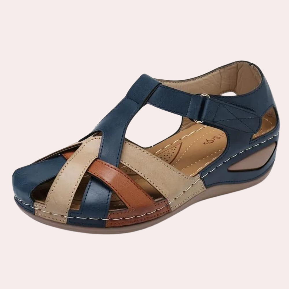 MediStep | Orthopedische Leren Sandalen - Comfortabel, Verstelbare Riemen, Steunzolen
