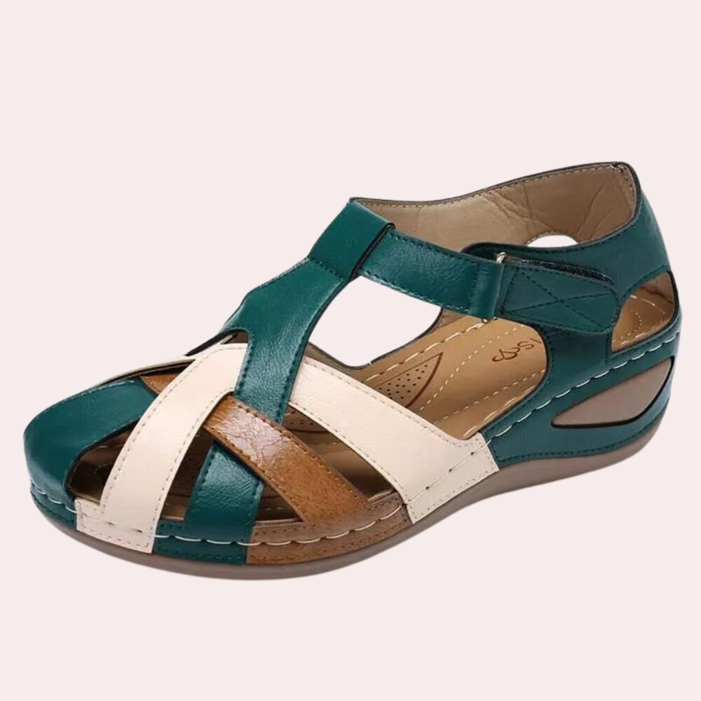 MediStep | Orthopedische Leren Sandalen - Comfortabel, Verstelbare Riemen, Steunzolen