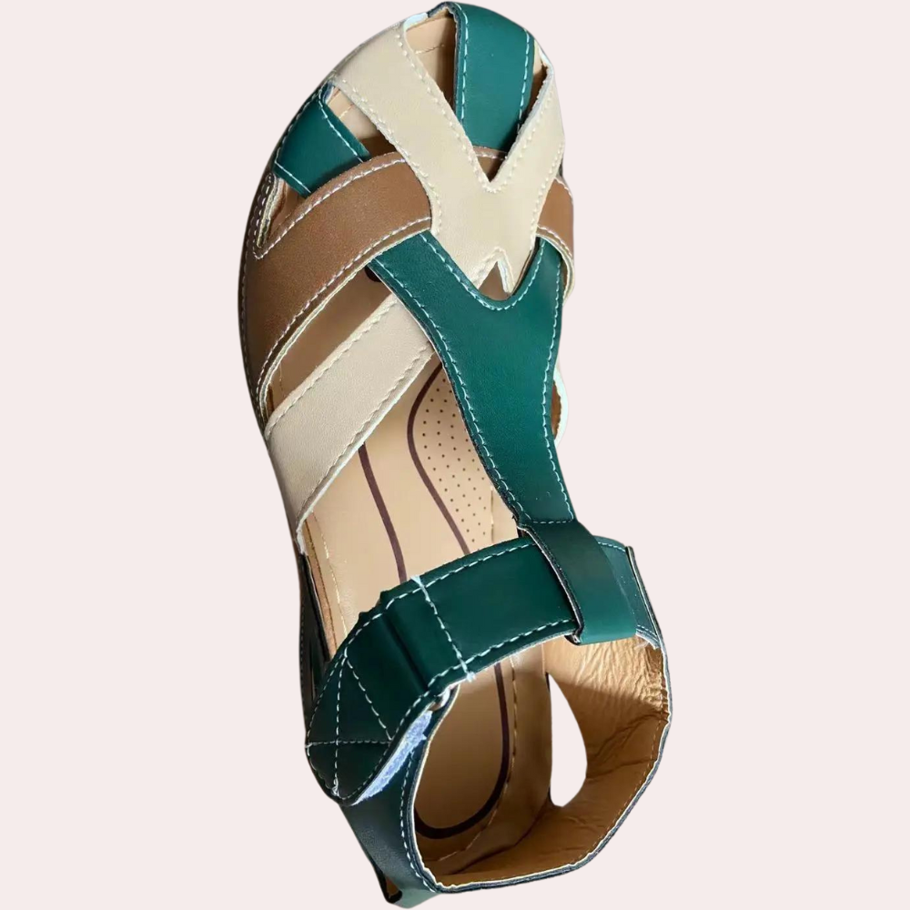 MediStep | Orthopedische Leren Sandalen - Comfortabel, Verstelbare Riemen, Steunzolen