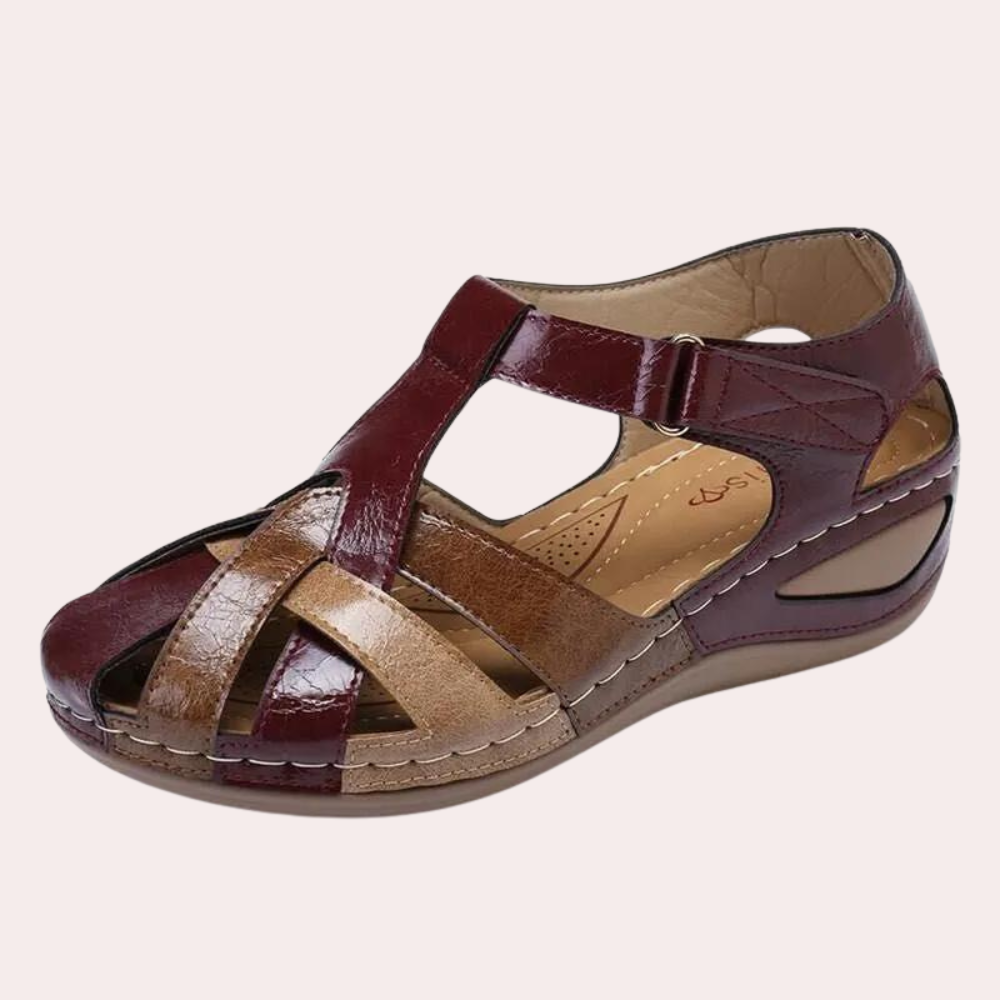 MediStep | Orthopedische Leren Sandalen - Comfortabel, Verstelbare Riemen, Steunzolen
